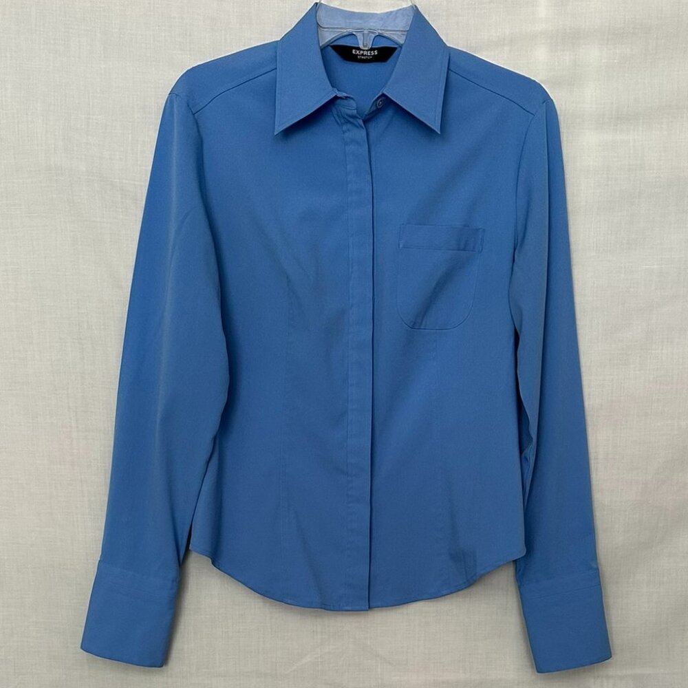 Express Tailored Stretch Shirt, size 7/8
